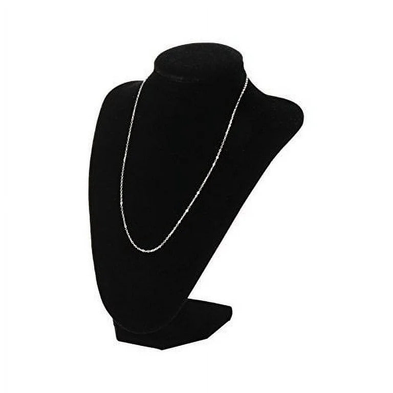 Modern Neckform — 10 1/2" H — Black Velvet