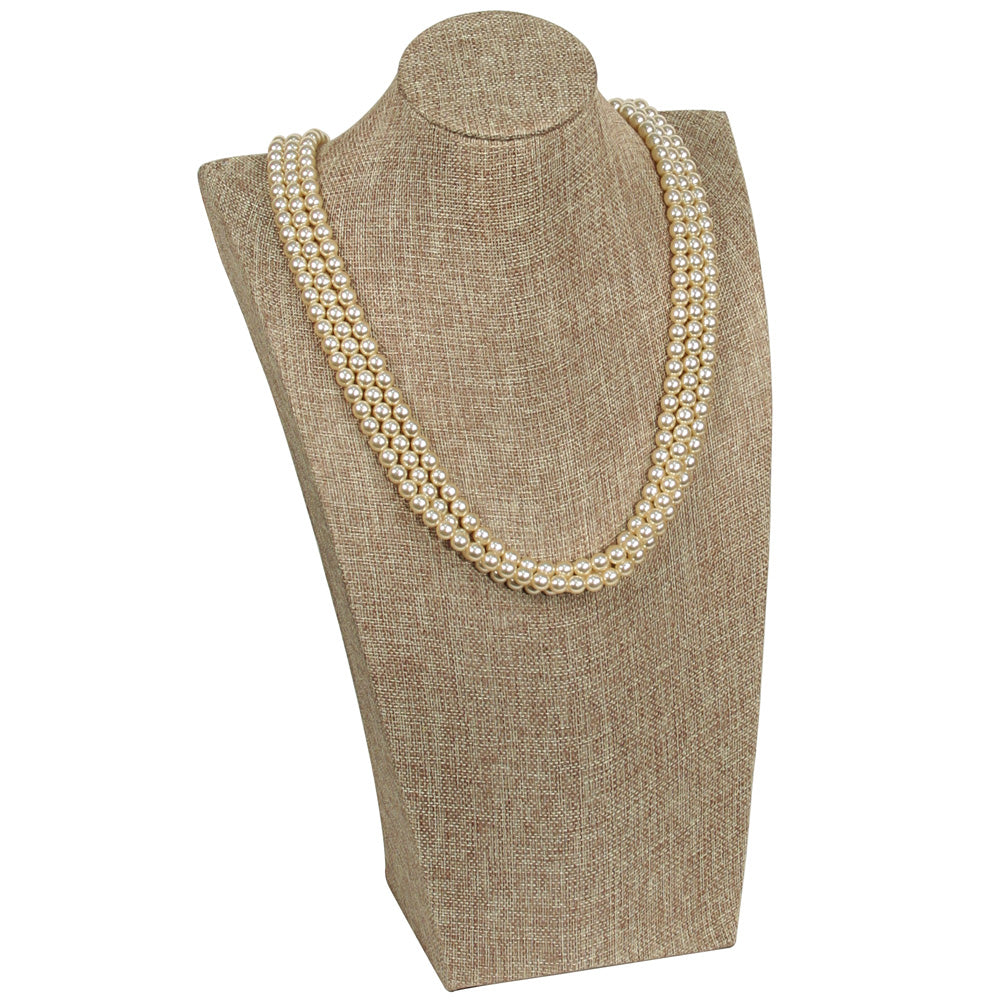 Mannequin Style Stand — 16" H — Grey Linen