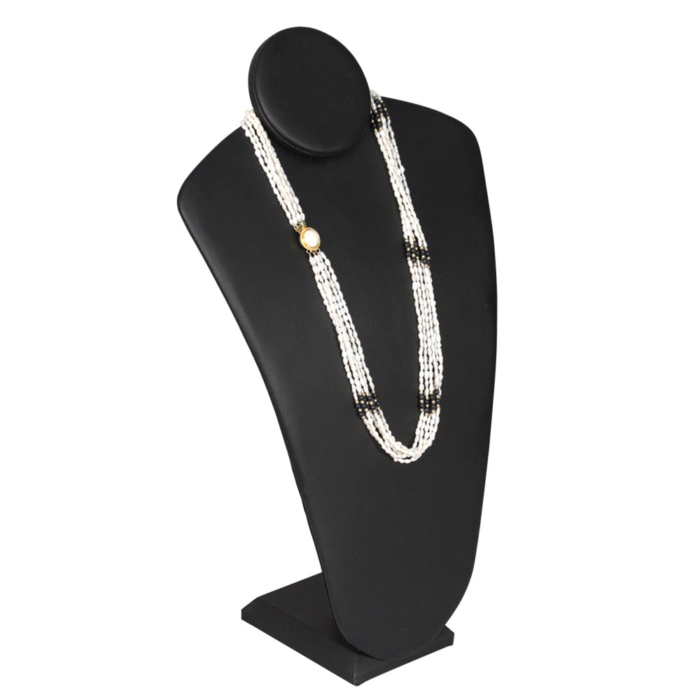 Extra-Tall Necklace Display — Black Velvet