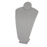 Extra-Tall Necklace Display — Beige Linen