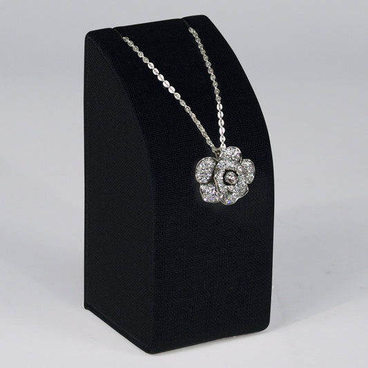 Necklace Pedestal — Small (5¾" H) — Black Velvet