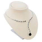 Lightweight Adjustable Neckform Display — 5 1/4" H — Beige Faux Suede