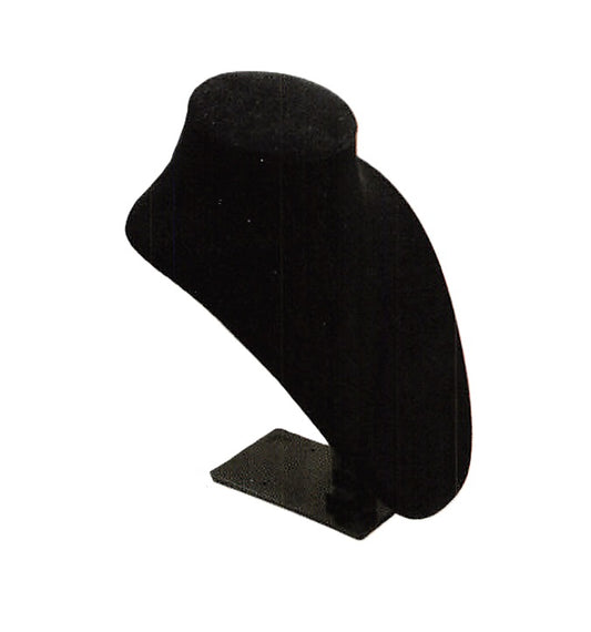 Lightweight Adjustable Neckform Display — 9 1/2" H — Black Velvet