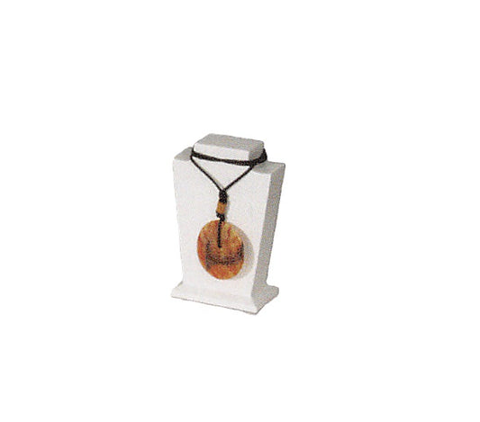 Wooden Neckform — 6" H — Glossy White