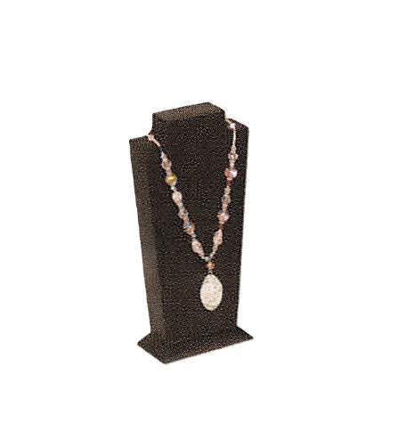 Wooden Neckform — 8½" H — Glossy Black