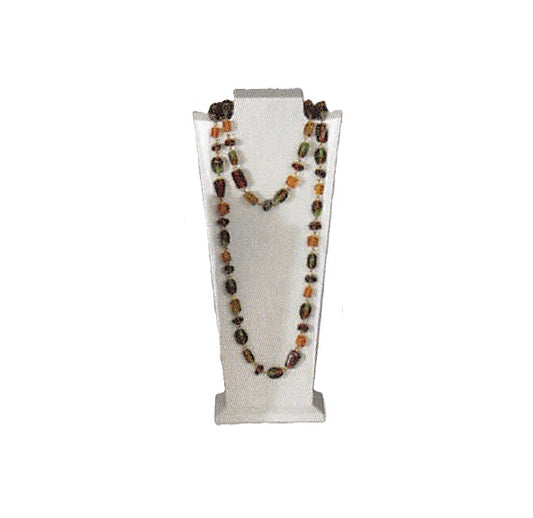 Wooden Neckform — 8½" H — Glossy White