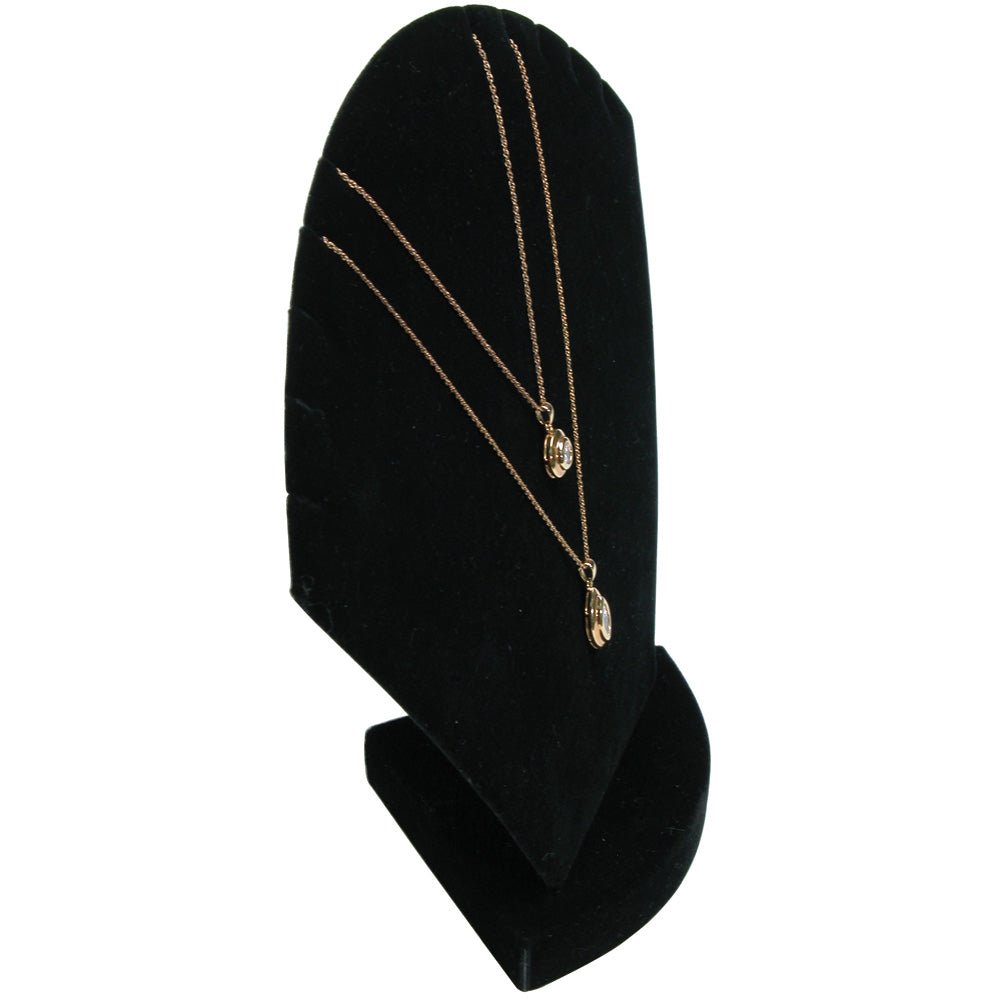 Multi-Necklace Holder — Up to 6 Necklaces — Black Velvet