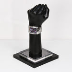 male fist hand display — black