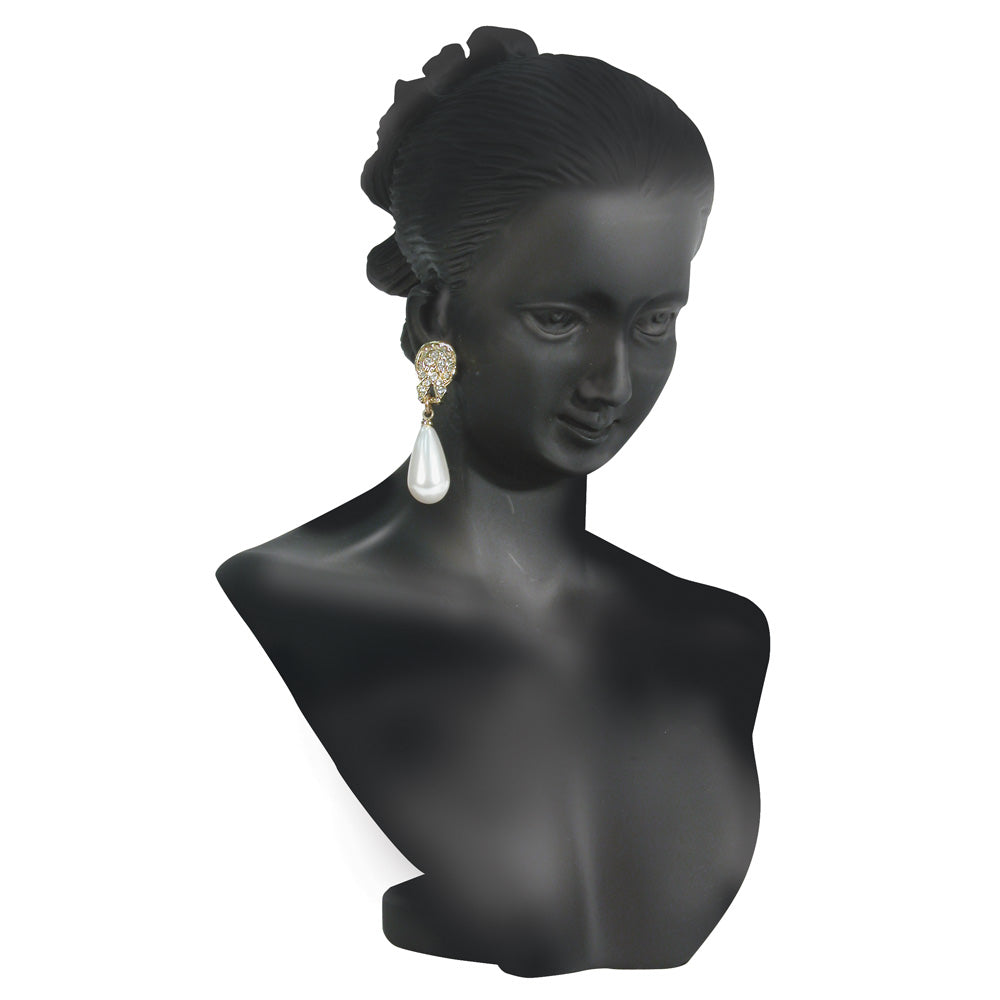 Full Face Polystyrene Figure — Black Polytyrenes — Bk