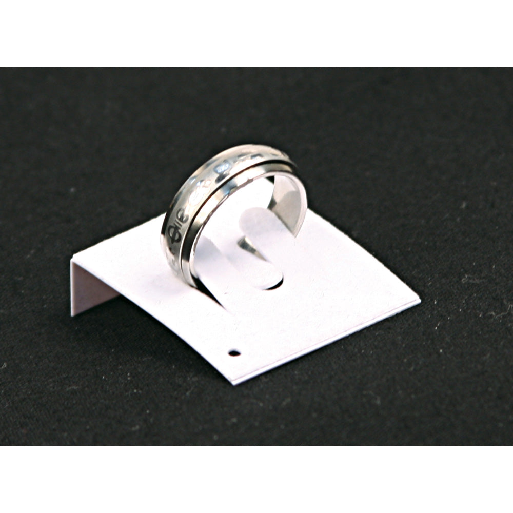 Ring card — 1 1/8" x 1 3/4"