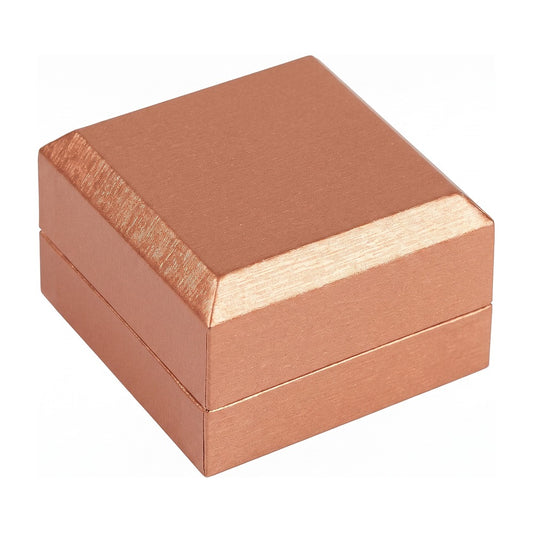Earring Box - Pre-Wrapped Gift - Shimmer Copper