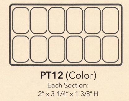 Insertos de bandeja de plástico texturizado duradero