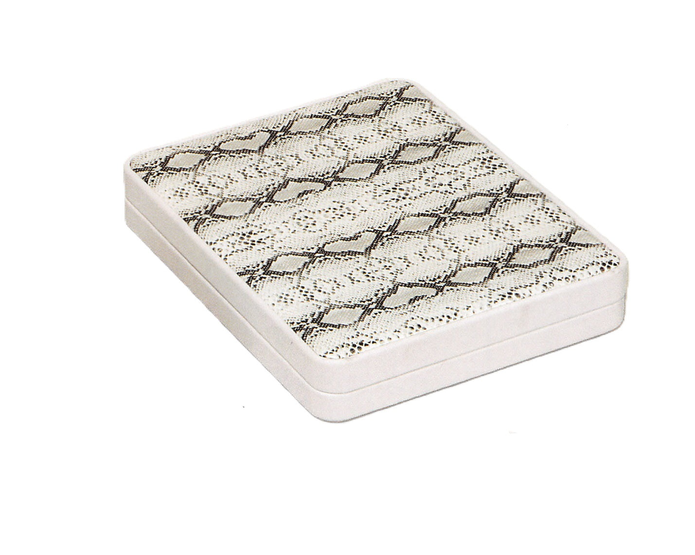 necklace-box-round-corner-style-snake-pattern-solid-top-white-snake-7-5-x-9-5-x-1-5-in