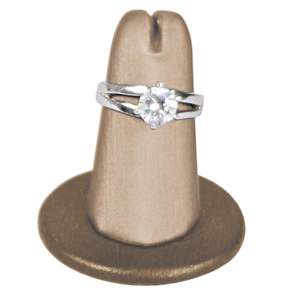 finger stand-Champagn w/bronze base (SET141) — Finger
