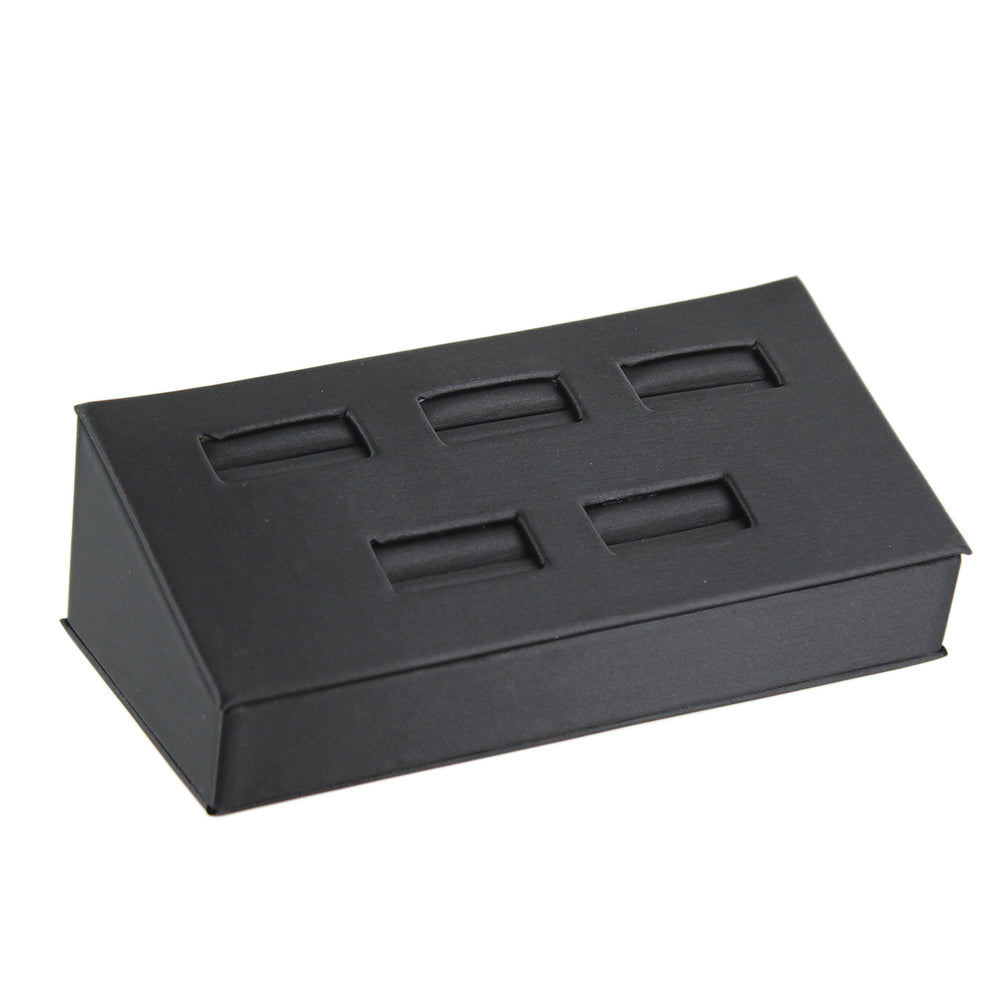 Double sided 8-ring slots display stand-stl charco