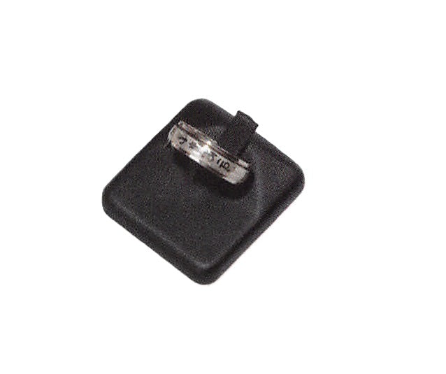 Ring display- black leather