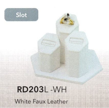 3-column RING CLUSTER (Slot) — Slot — All white