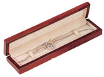 Bracelet Box - High Veneer Premium Kona Wood - 64 — 8⅞ x 2¼ x 1⅜ in