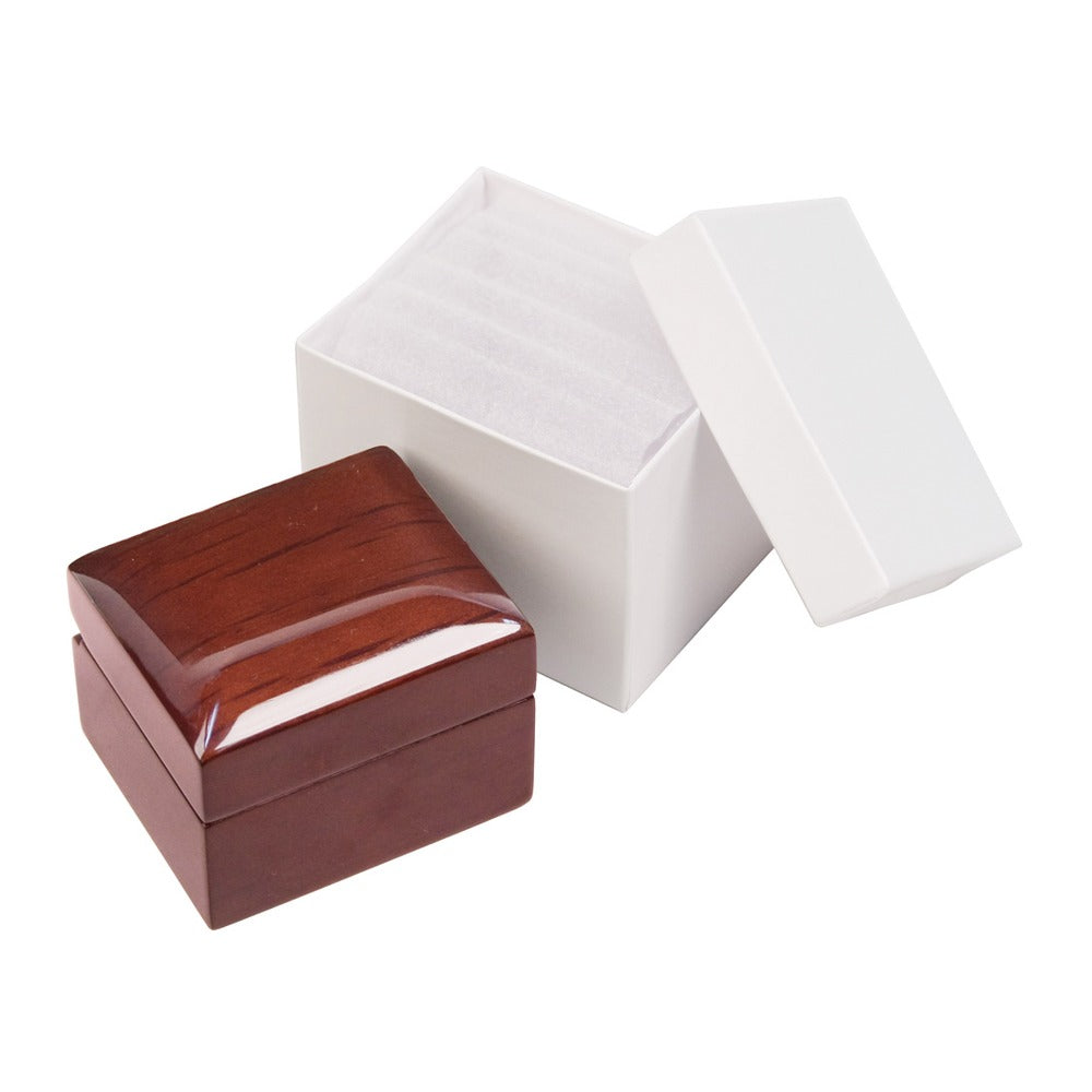 Ring Box - High Veneer Kona
