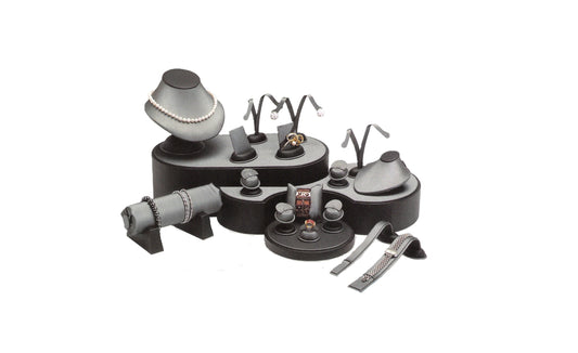 showcase-set-17 Steel Grey w/ Bk Trim
