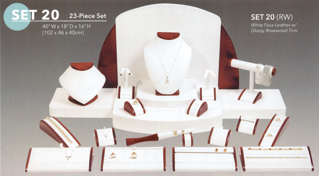Display SET(23 PCS) — Rosewood Trim