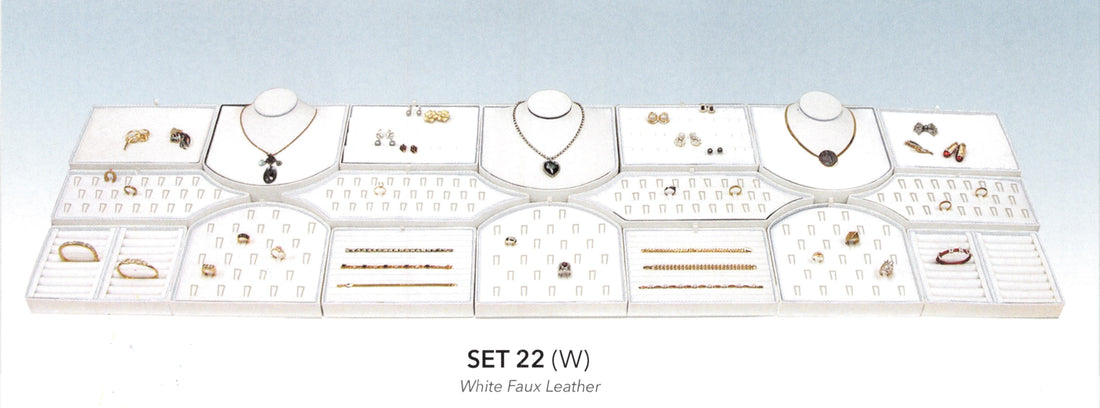 Display SET(18 PCS) — All white