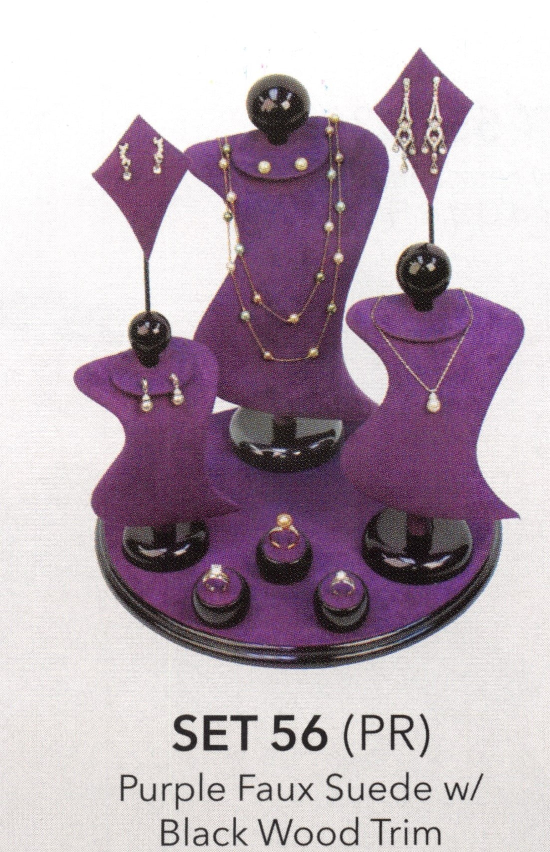 Showcase Set 56 — Black Wood / Purple