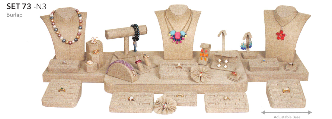 Display set (29pcs) — burlap