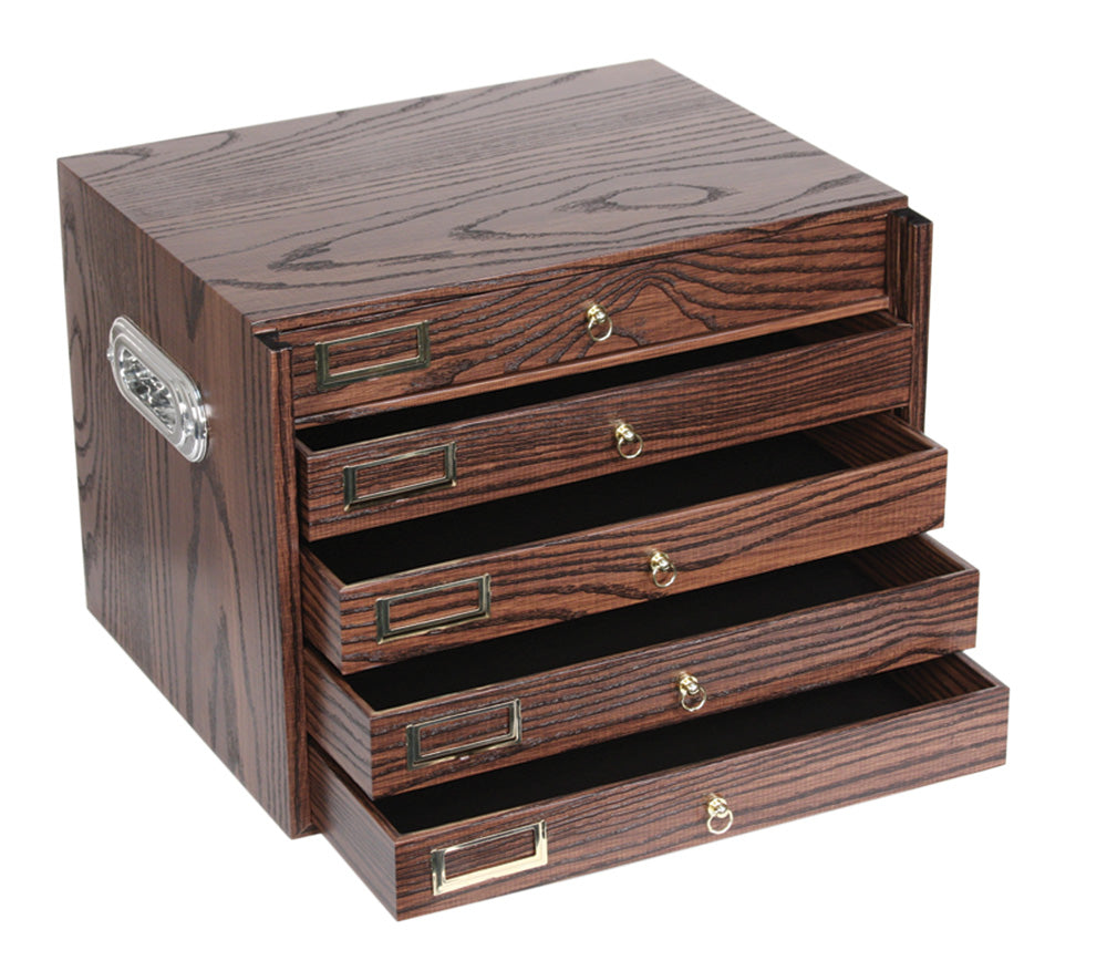 Vintage Style Storage Organizer — Vintage Wood Finish