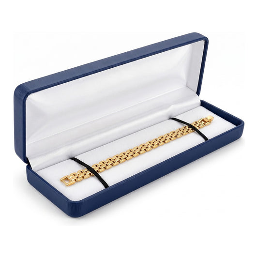 Bracelet/Watch Box - Metallic Blue