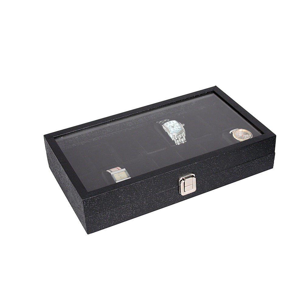 Black Wooden Watch Case