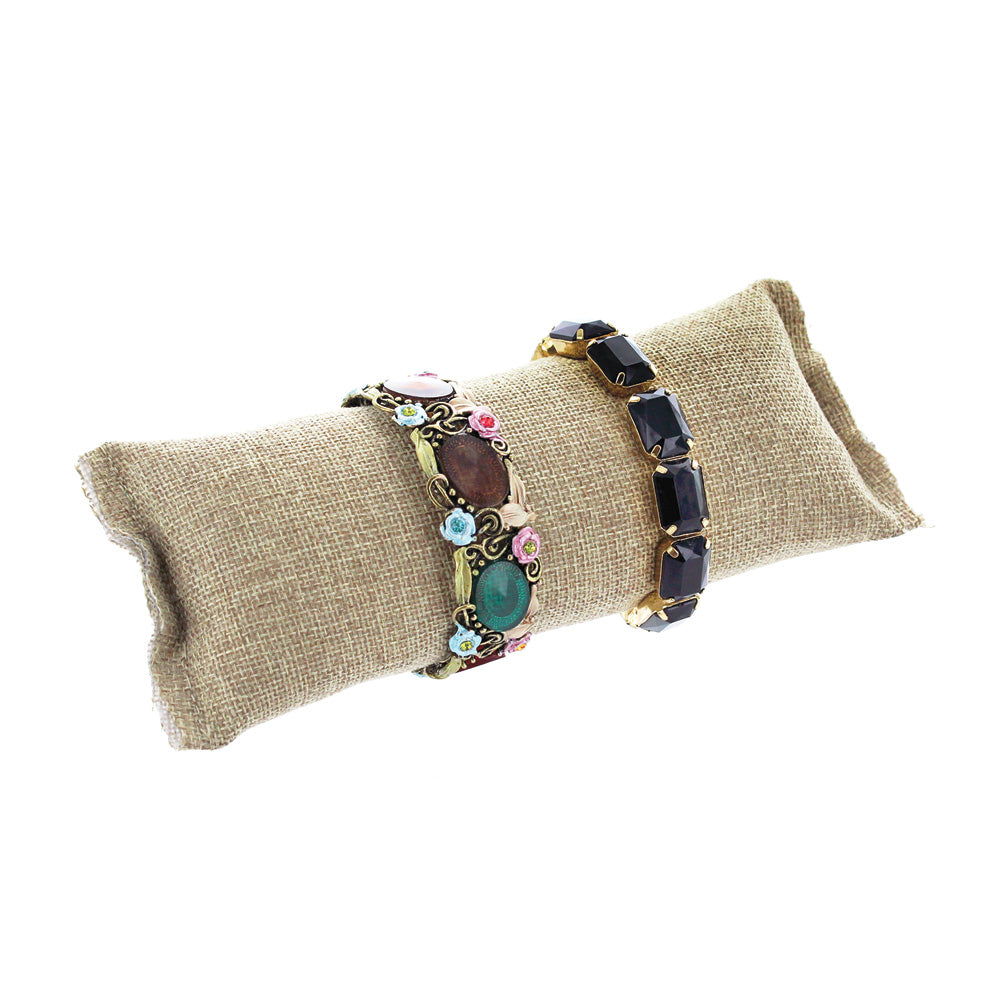 Long Burlap Pillow — Burlap