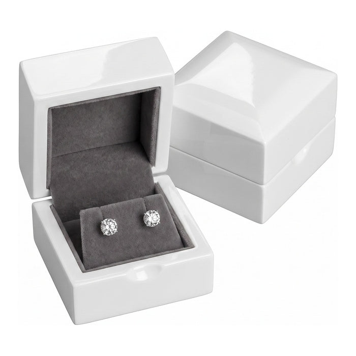 Earring Box - Meridian White