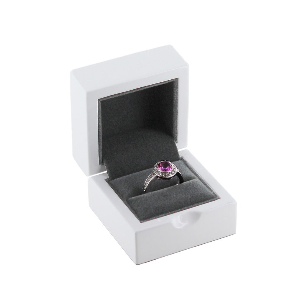 Ring Slot Box - Meridian White