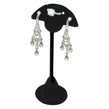 Earring Stand With Ring Clip