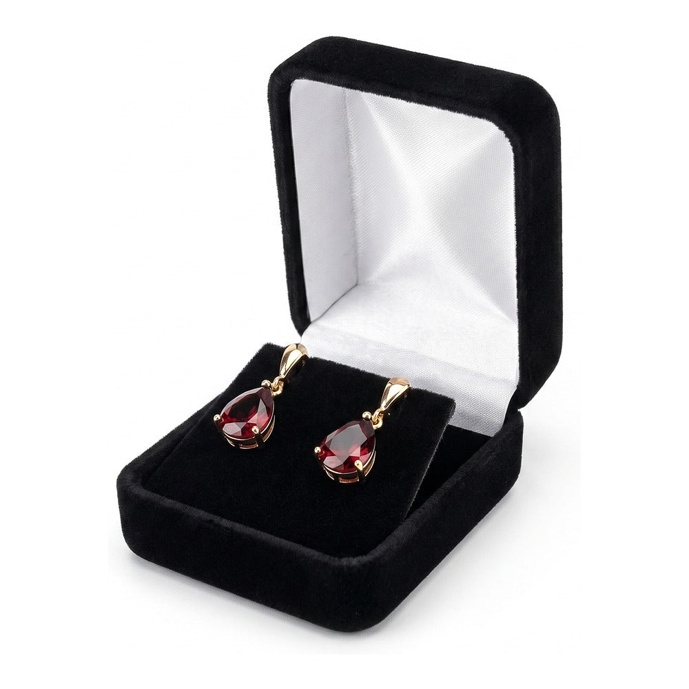 Earring Box - Classic Velvet - Black