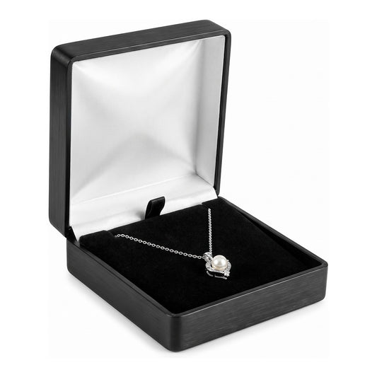 Necklace Box - Classic Velvet - Black
