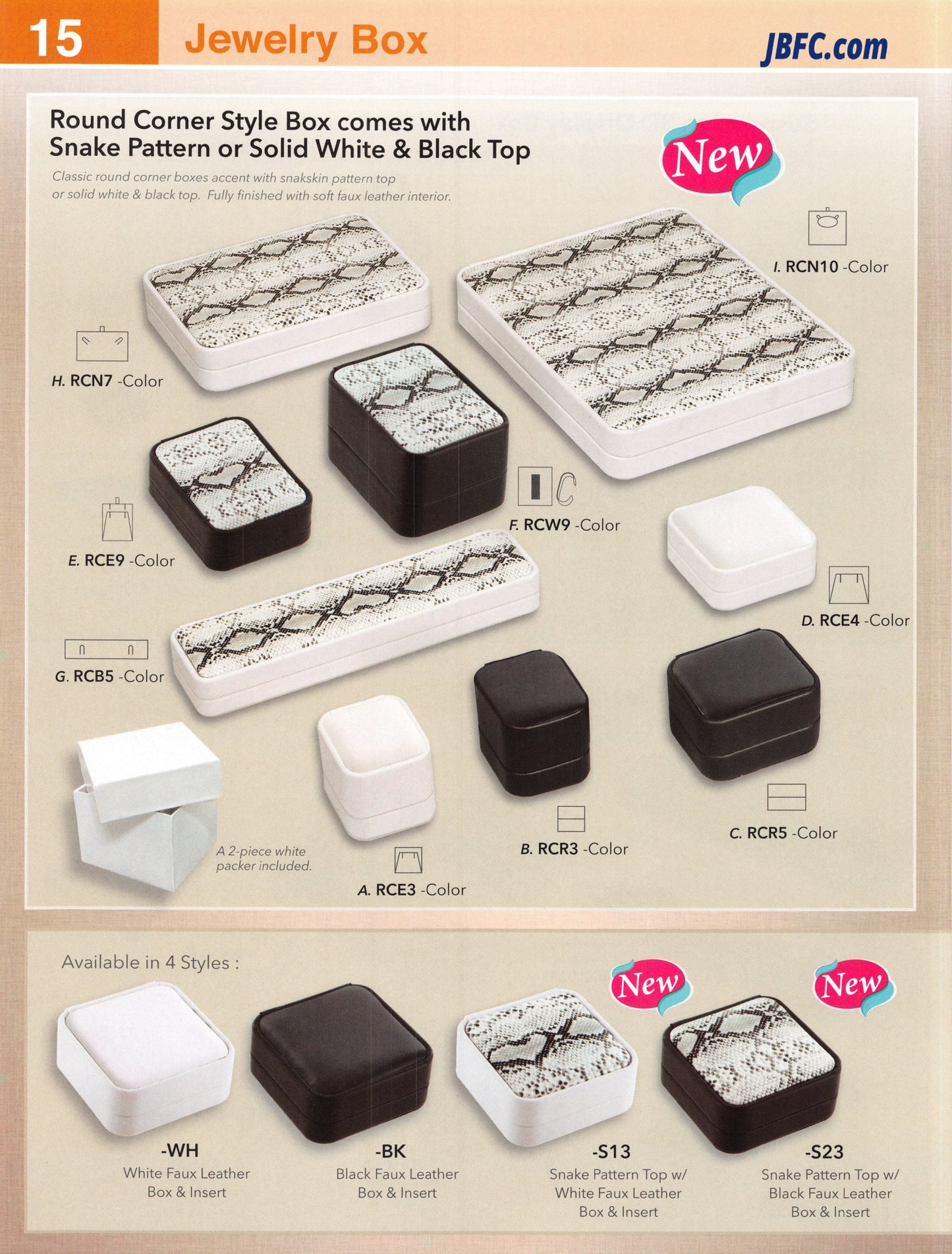Round Corner Style Box