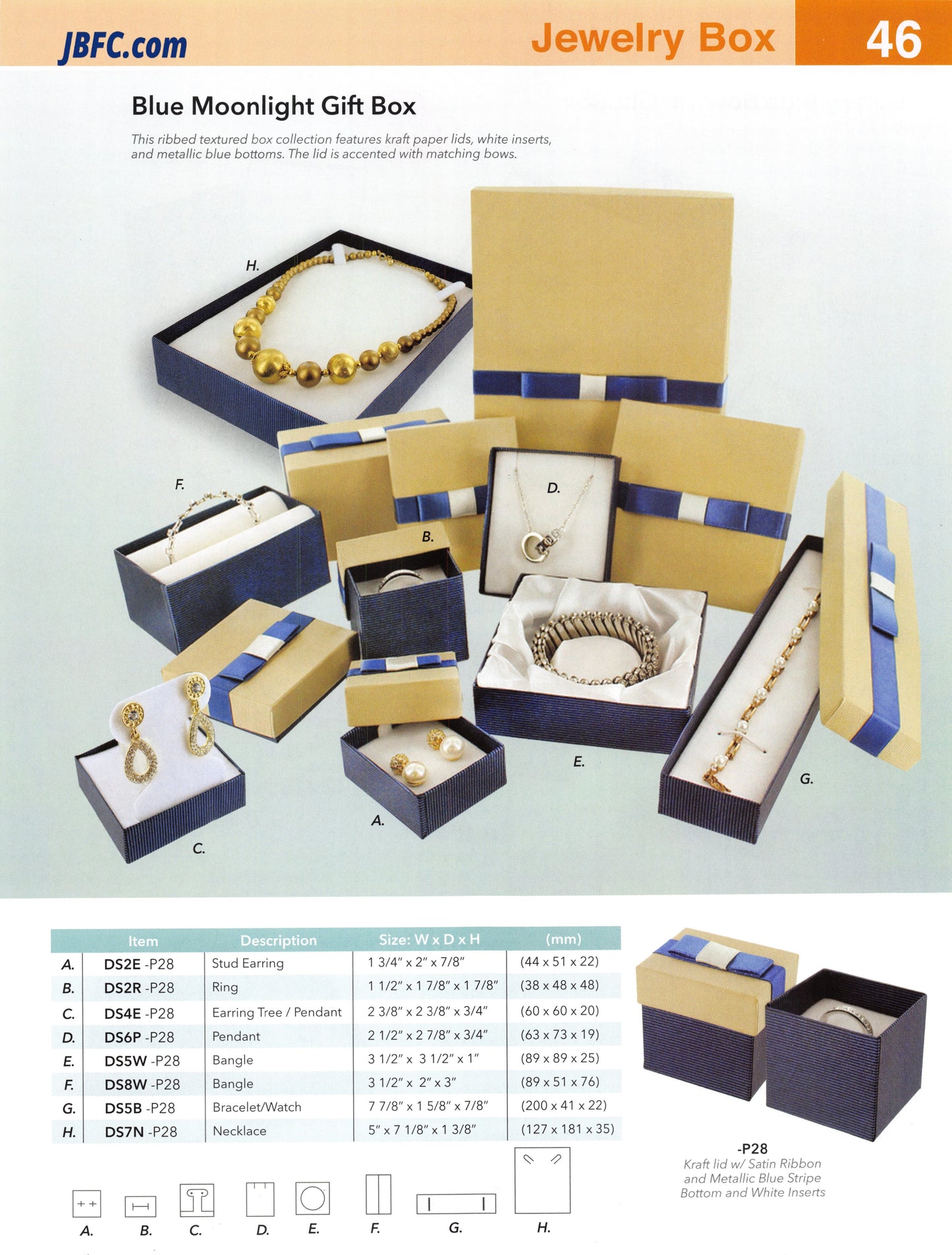 Blue Moonlight Gift Box