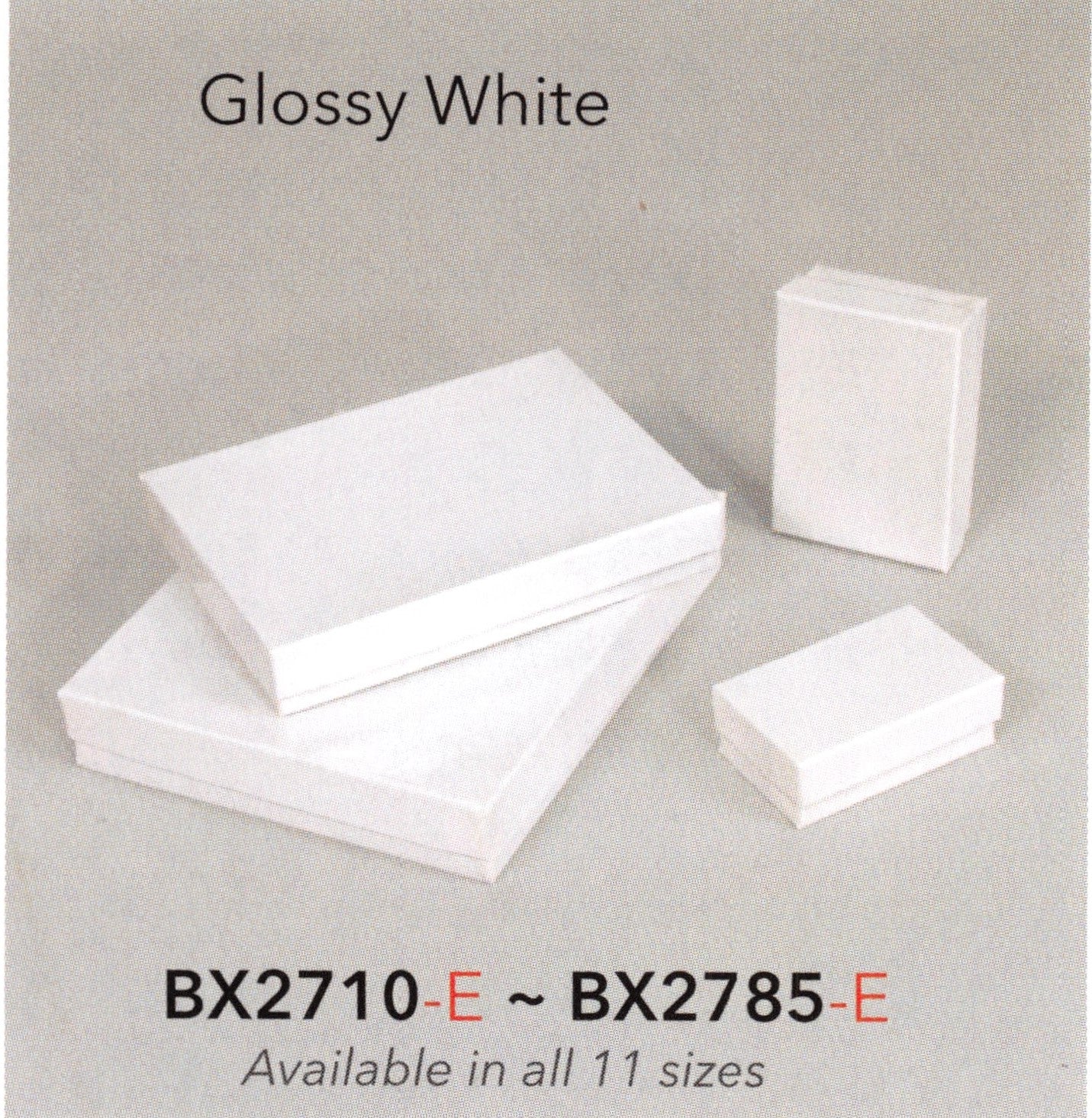 Solid Color Cotton Filled Box - 100 pcs. Pack