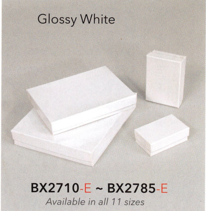 Solid Color Cotton Filled Box - 100 pcs. Pack