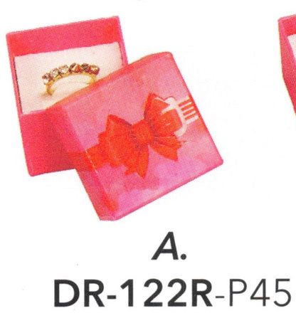 Bow Tie Gift Box  -  Red bow