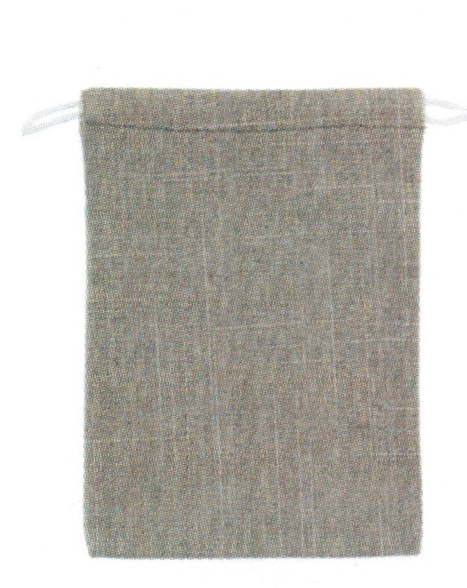 Bag & Pouch - Drawstring  -  Linen - 12 pcs. Pack