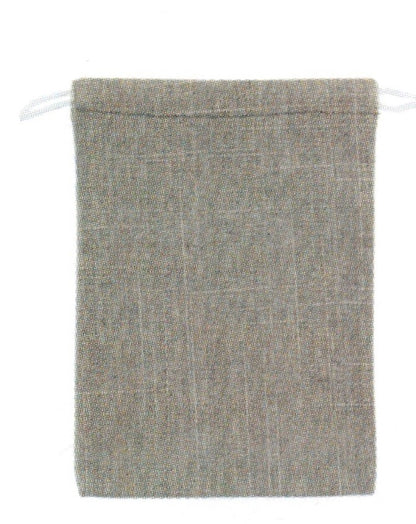 Bag & Pouch - Drawstring  -  Linen - 12 pcs. Pack