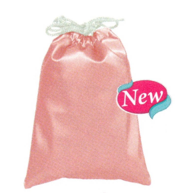 Bag & Pouch - Drawstring  -  Faux Leather - 12 pcs. Pack