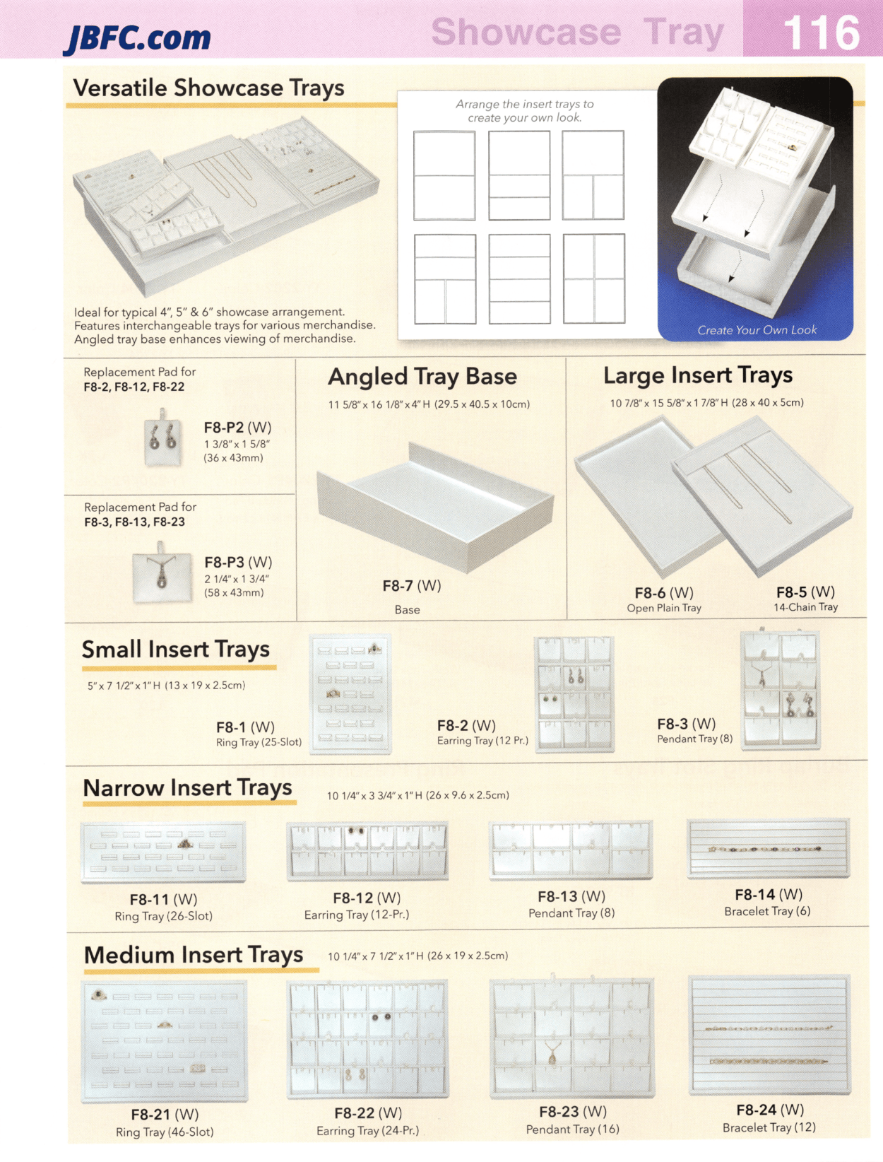 Small Insert Trays