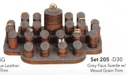 Juego de pinzas de 23 anillos