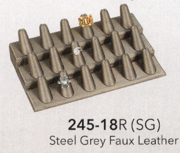 Expositor de 18 anillos cortos