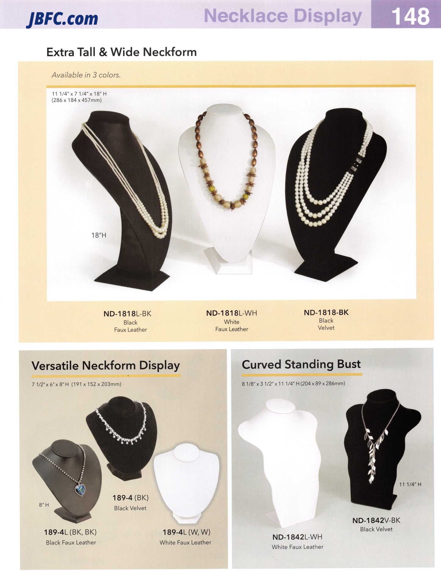 Versatile Neckform Display