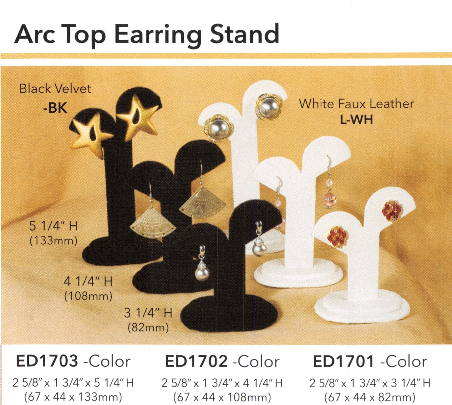 Arc Top Earring Stand
